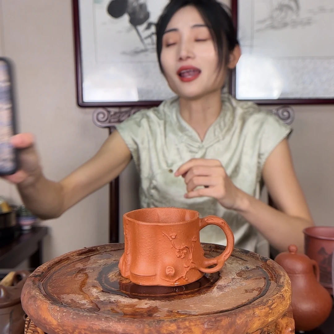 茶壶紫砂一壶李紫砂