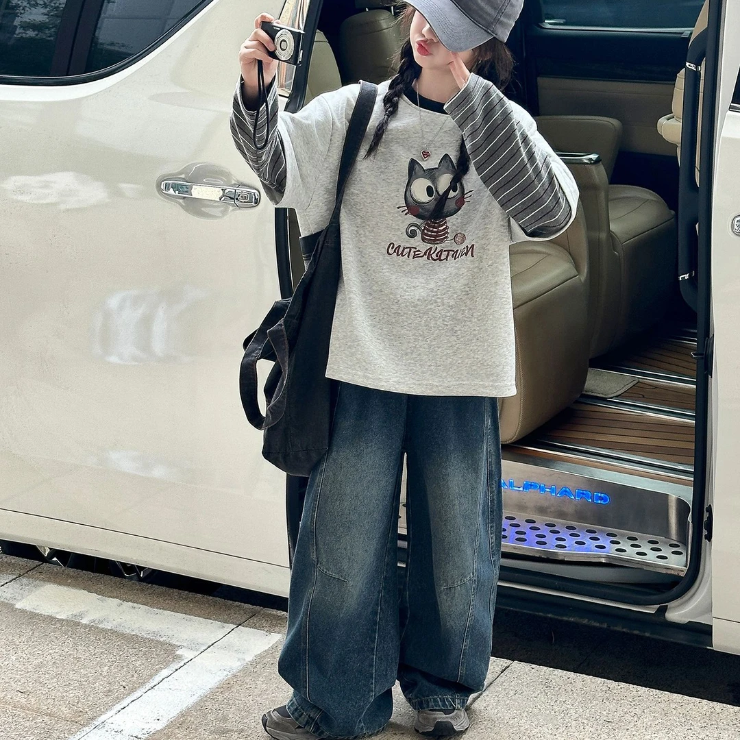 女童套装秋装2025新款儿童女孩早秋洋气穿搭大童秋季超好看两件套