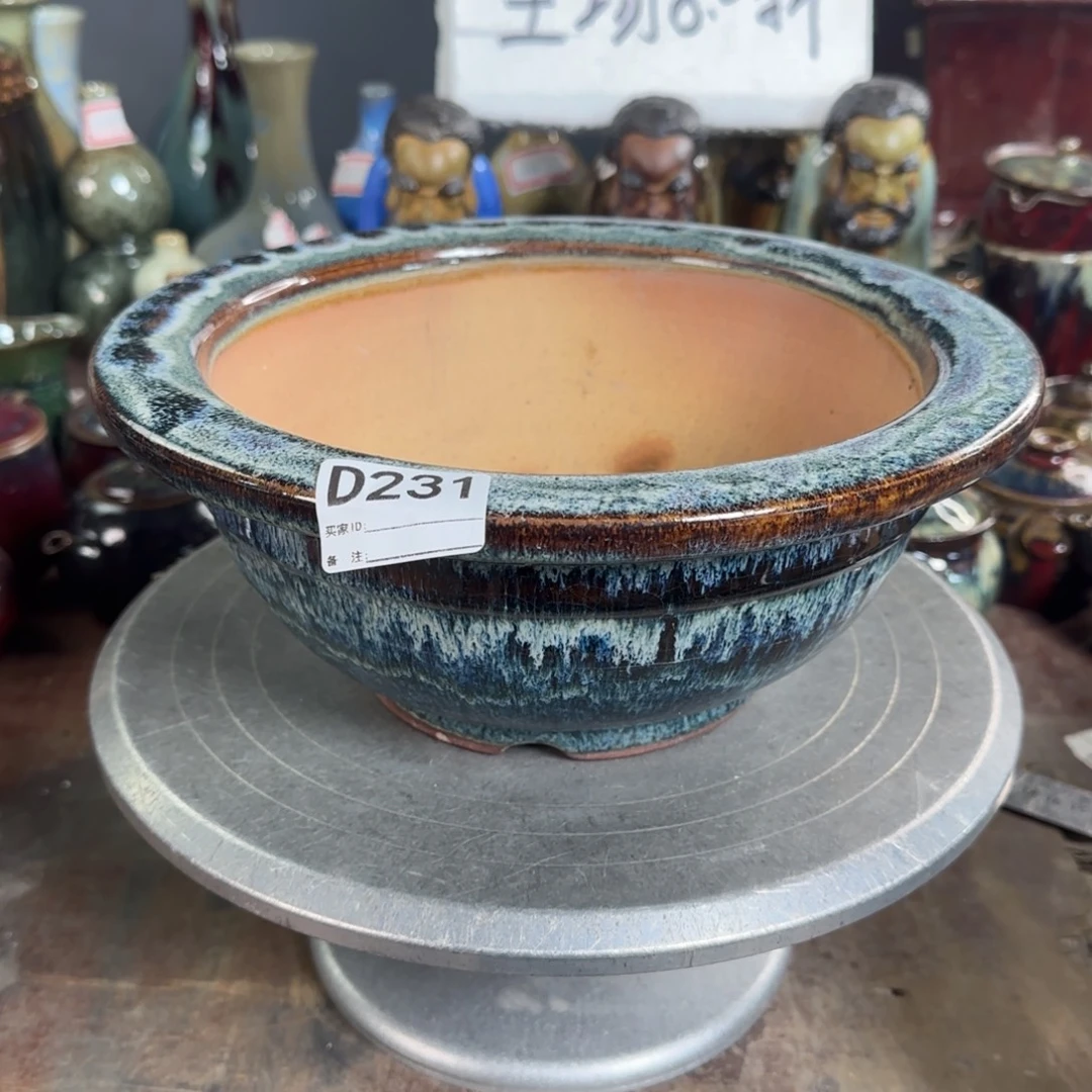 茶***园紫砂花盆231