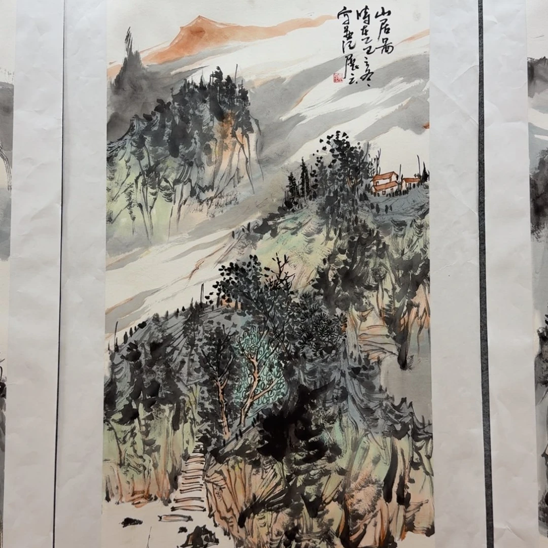 国画周发展三尺作品