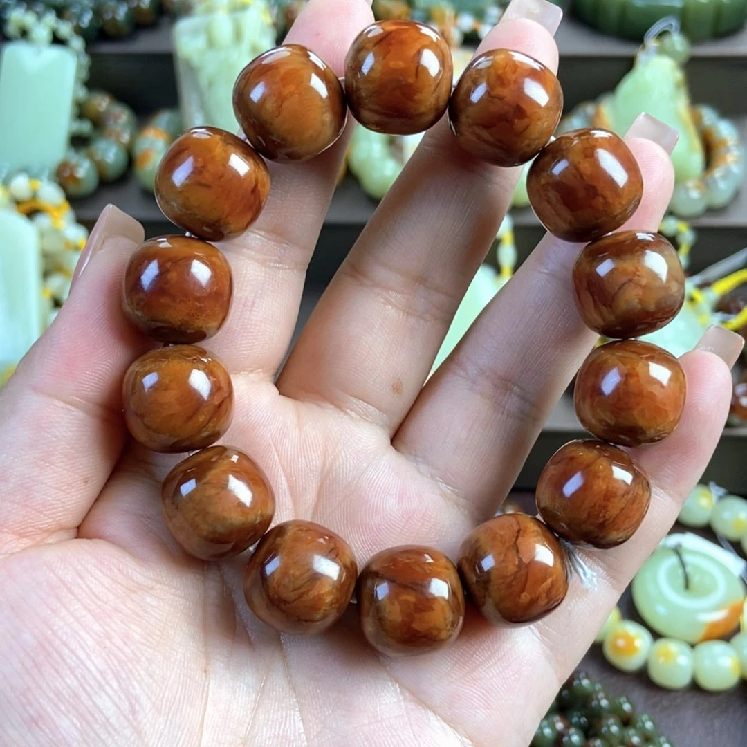 透闪石质玉未镶嵌手串