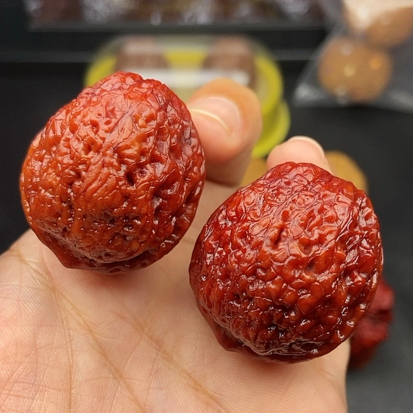 【闪购商品】把件文玩核桃38尺鱼子元宝