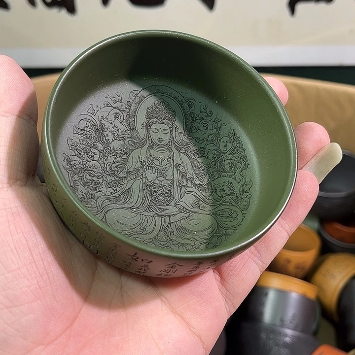 茶杯紫砂全手工紫砂主人杯