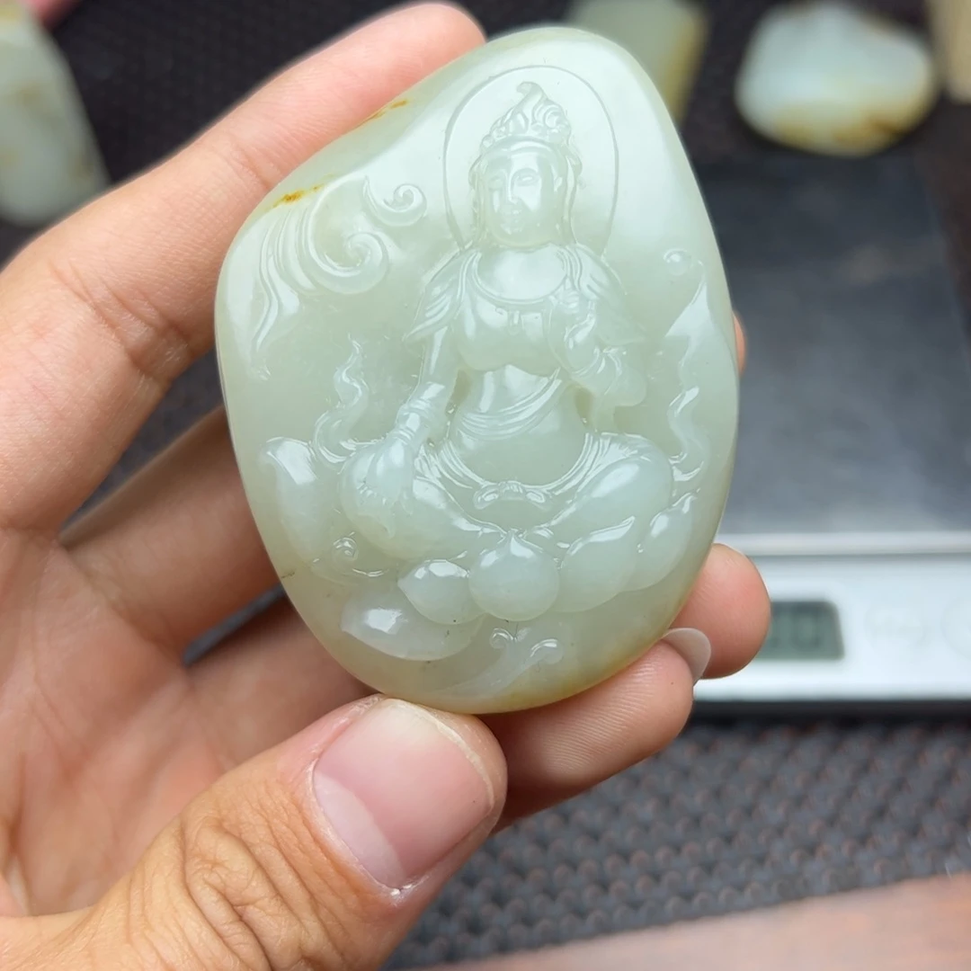 和田玉挂件未镶嵌