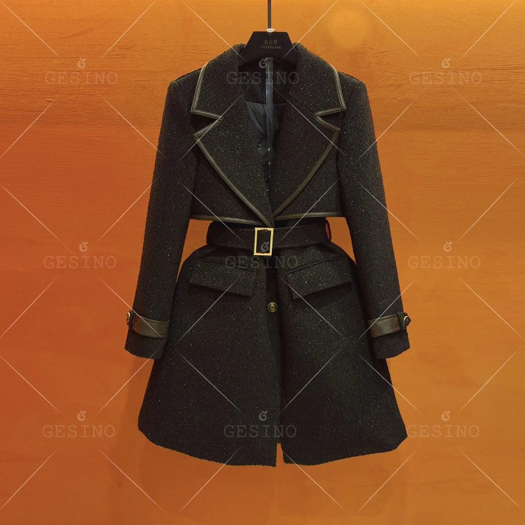 【关关】秋冬高奢限定款|优雅气质轻奢款法式设计外套G-0332