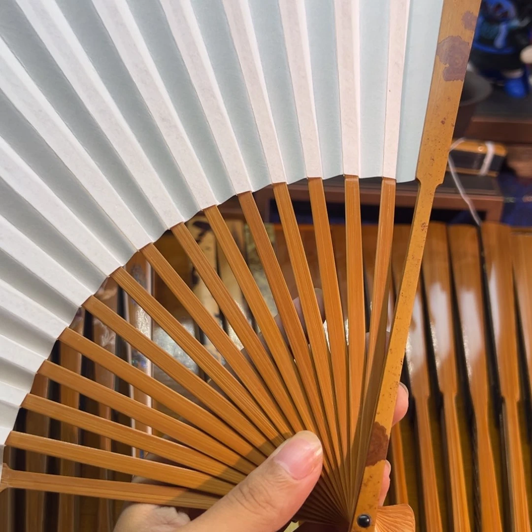 扇子刘少青老料湘妃