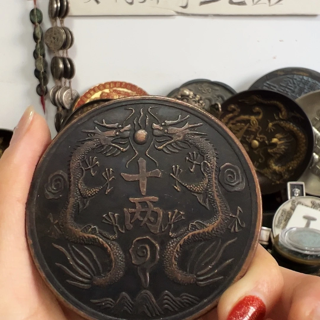 金属复古工艺品龙洋