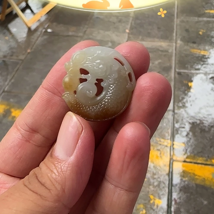 和田玉未镶嵌颈饰新疆且末蓝