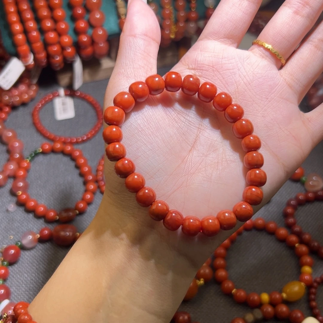 手链未镶嵌南红玛瑙8mm
