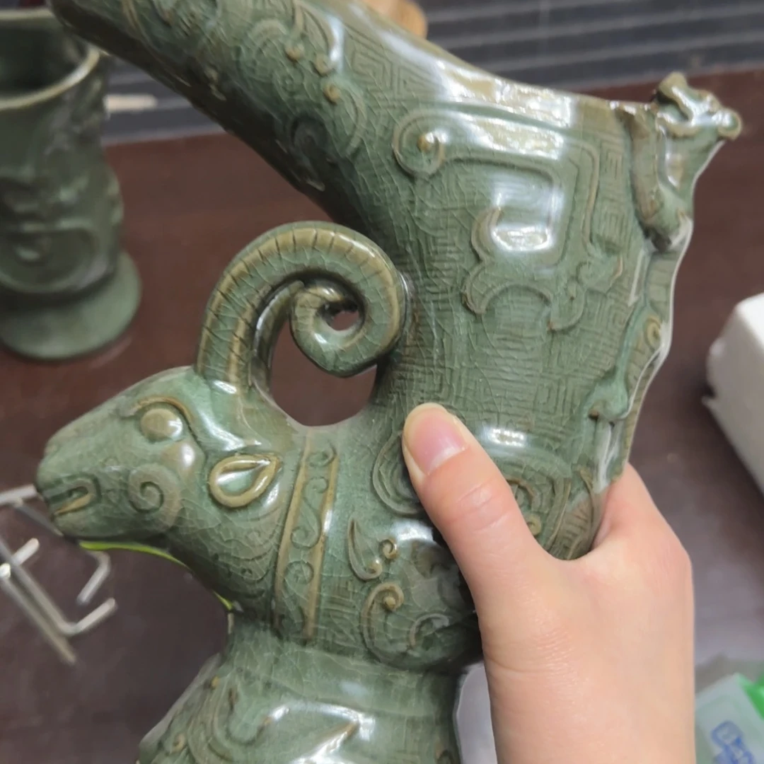 小***麦小叶玩泥巴手工茶器