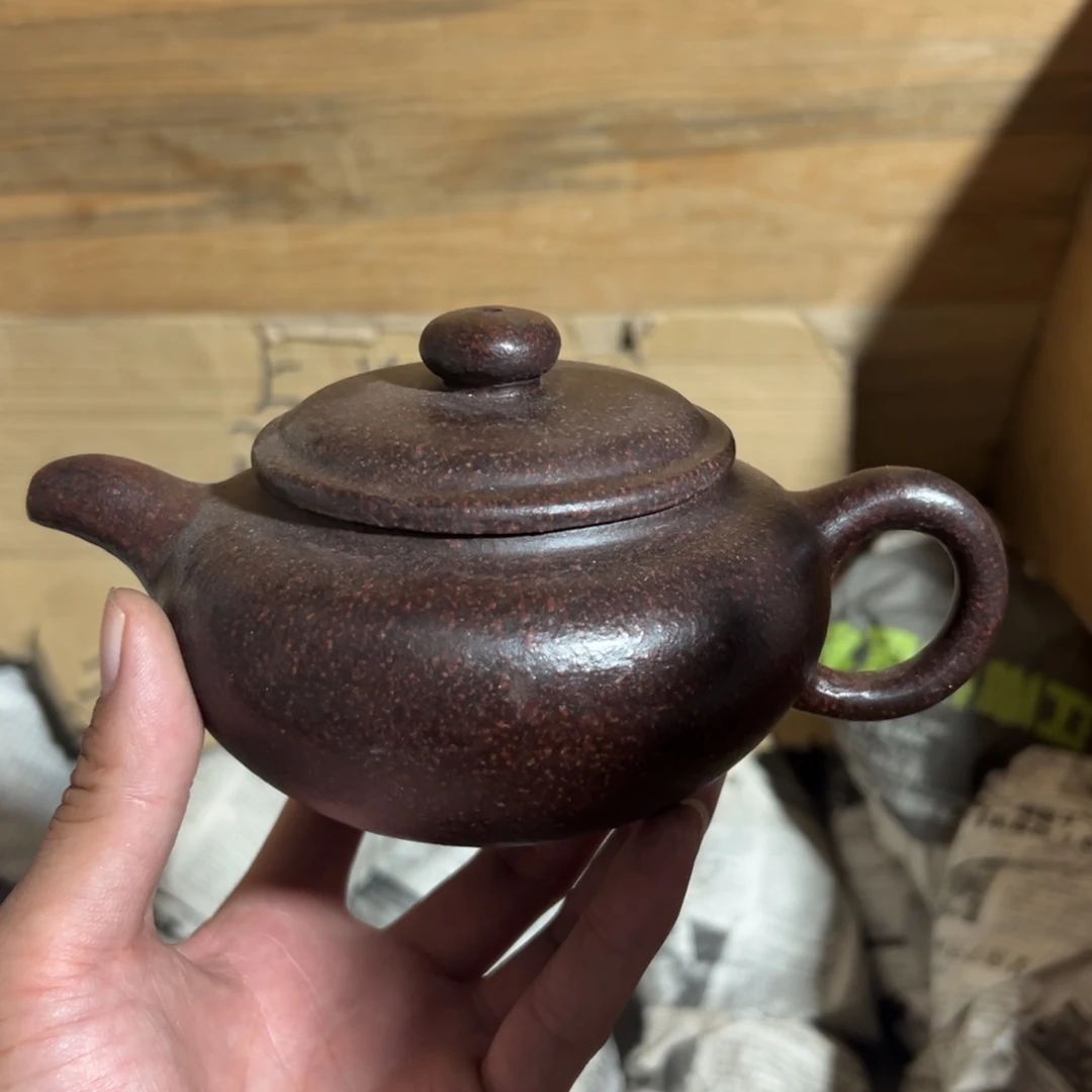 茶壶紫砂老厂紫砂壶一件！