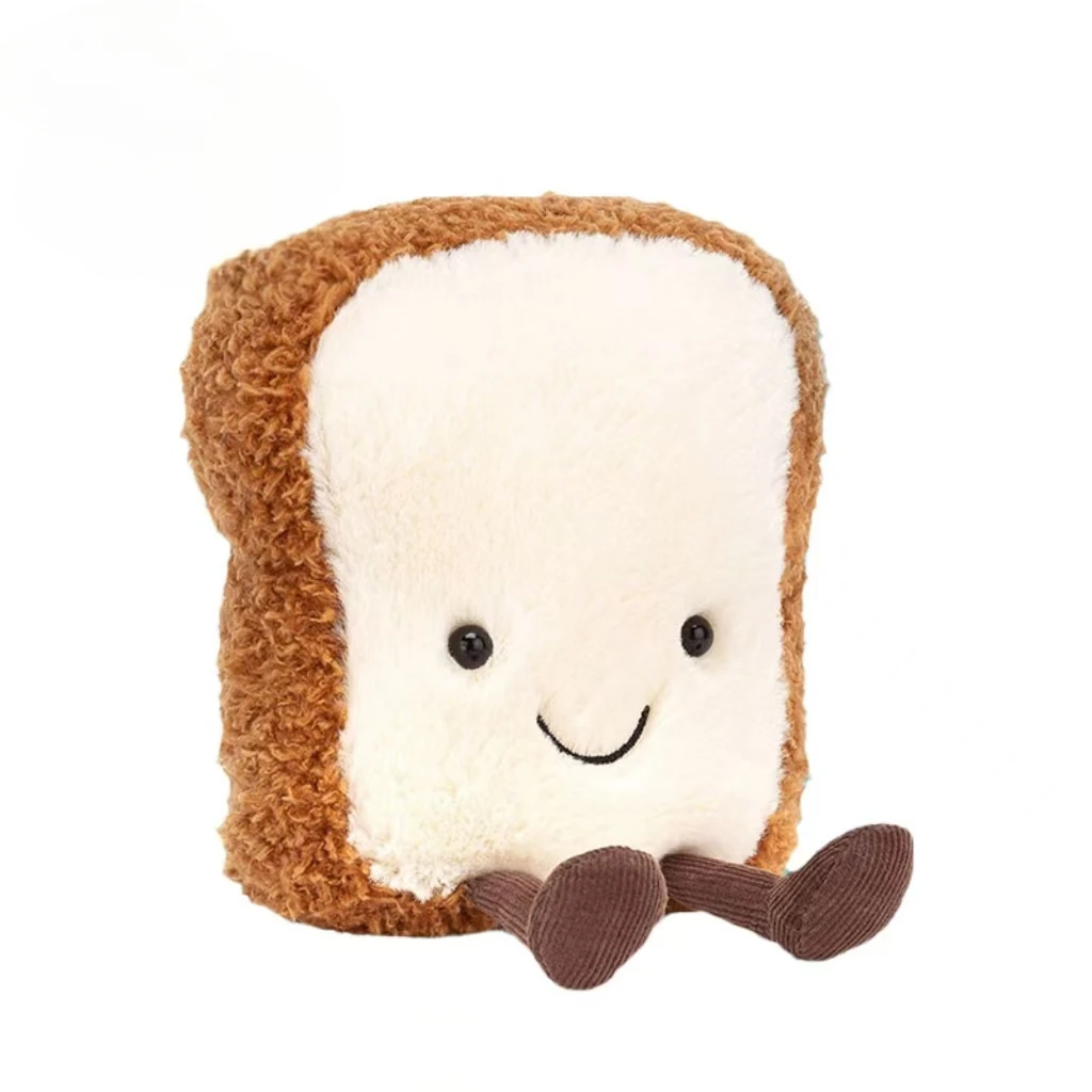 英国吐司面包玩偶毛绒玩具小公仔超可爱宝宝安抚玩偶
