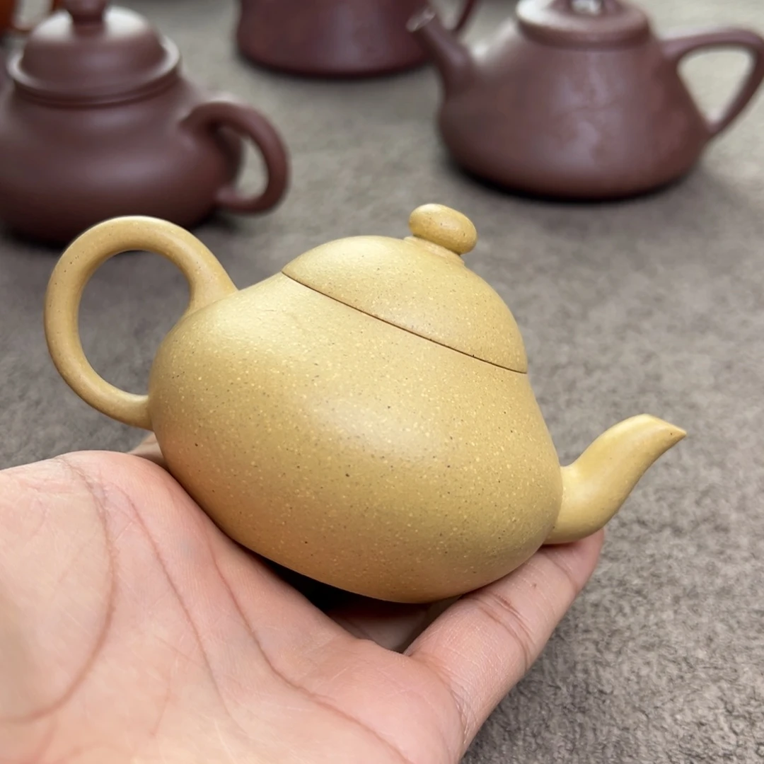 ヾ***i茶壶紫砂梨皮绿矮梨