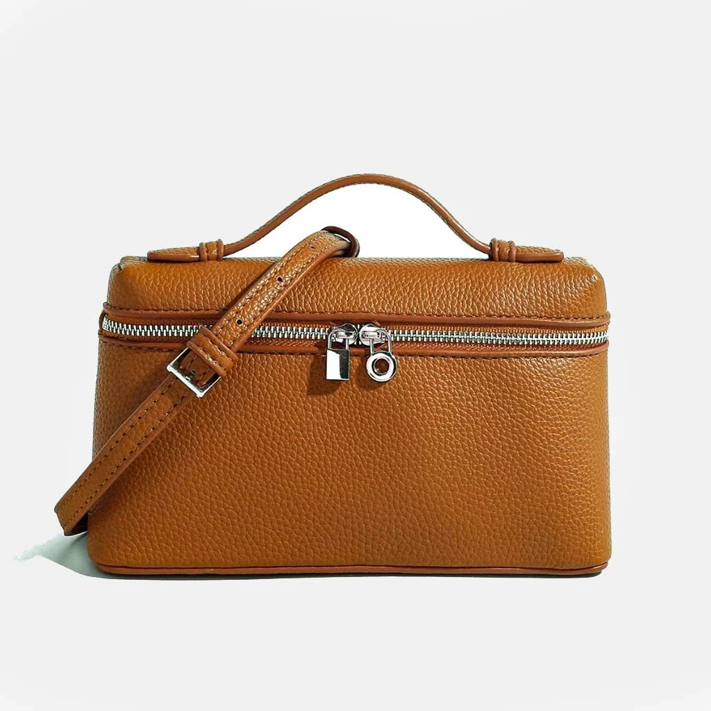 【丹姐】牛皮LP真皮女士时尚百搭休闲女包-全色