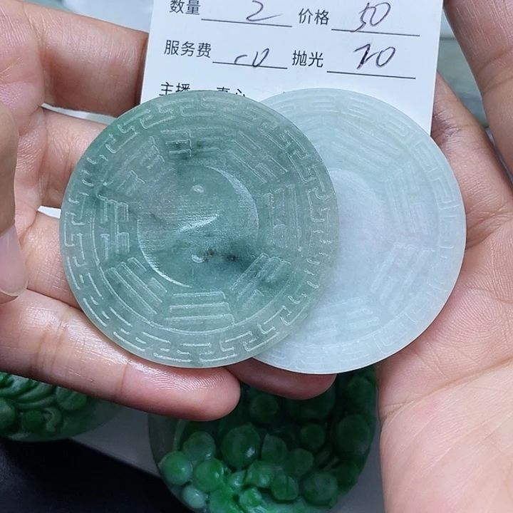 茉***葫未镶嵌定制翡翠翡翠