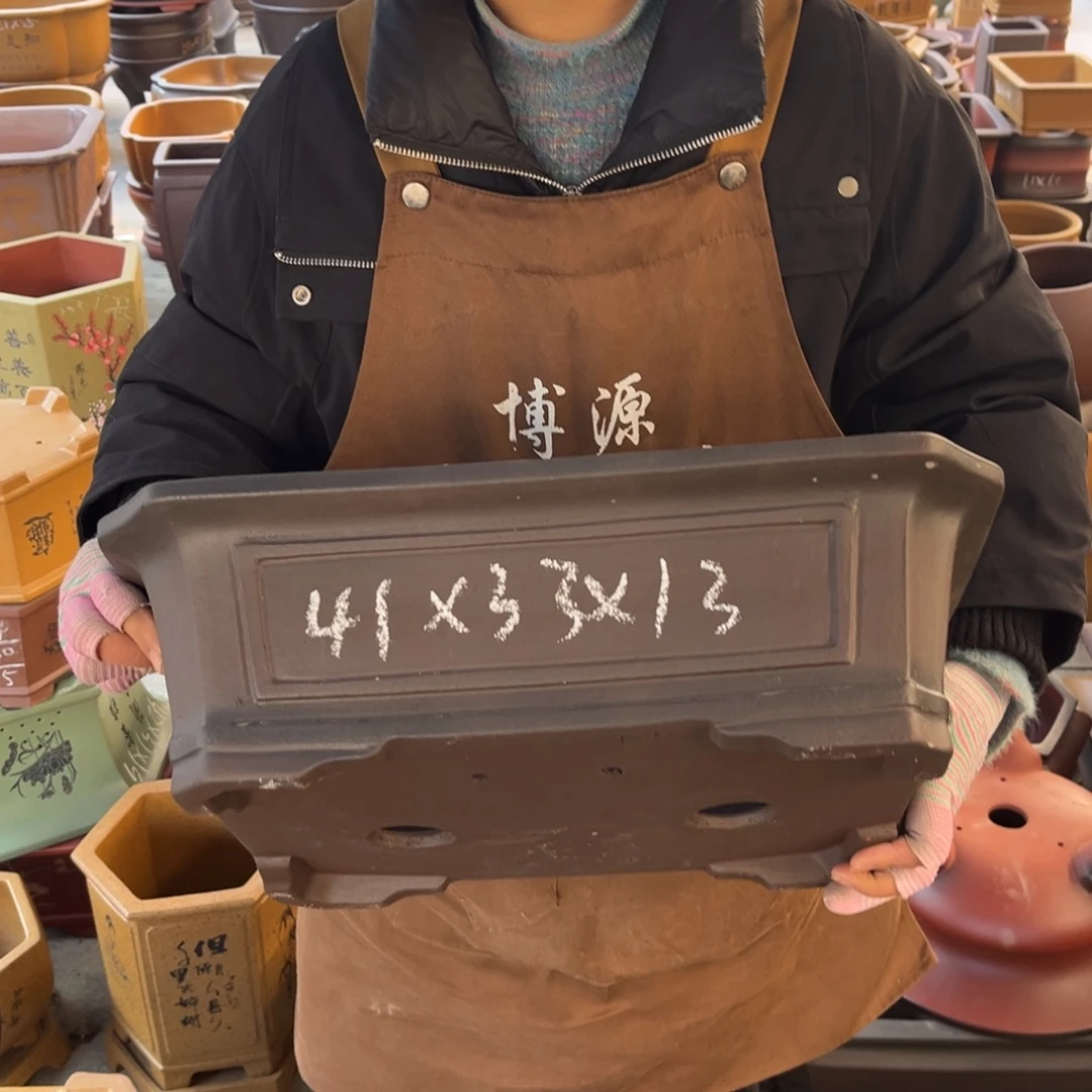 紫砂花盆盆景艺术