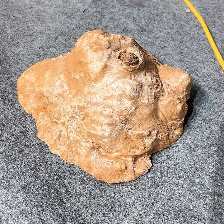 荔枝木有***室荔枝木毛料+挖