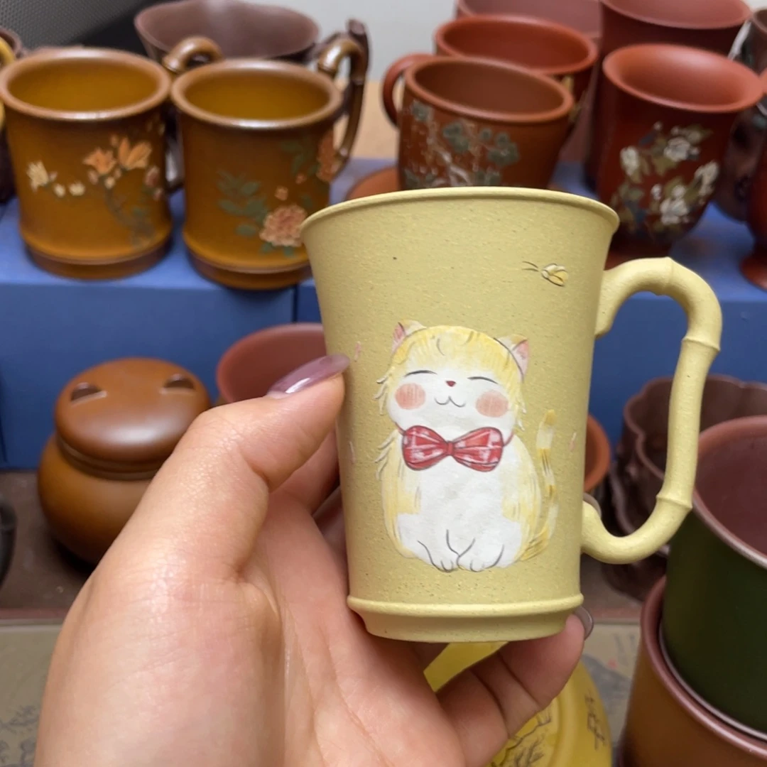 紫砂茶杯紫砂主人杯