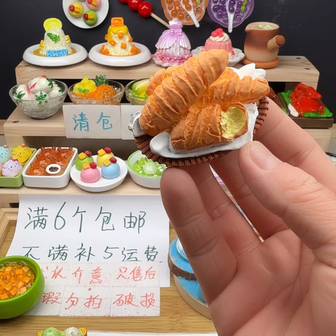 树脂食玩冰箱贴 凭开箱视频售后