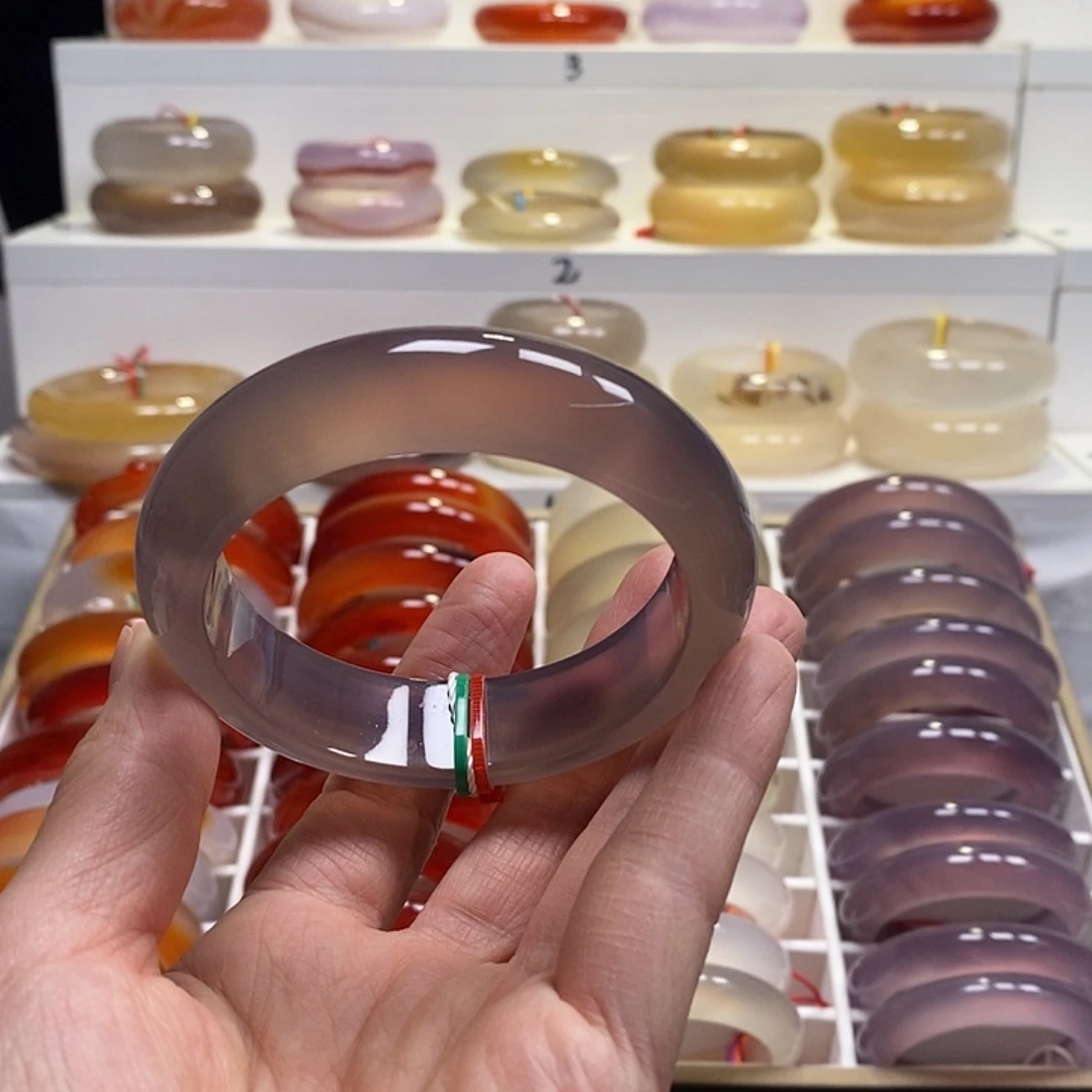 玛瑙/玉髓未镶嵌手镯