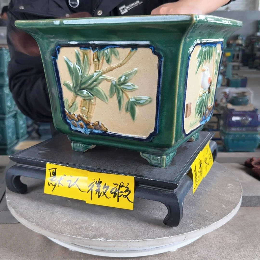 陶。一风堂石湾花盆