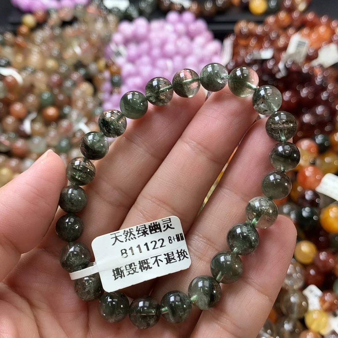 未镶嵌水晶手链，，，