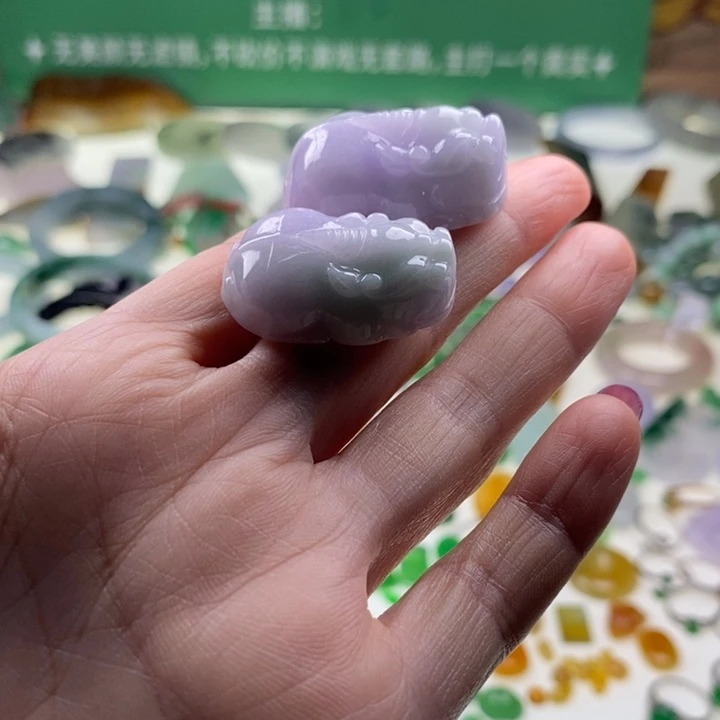 翡翠未镶嵌挂件天然翡翠