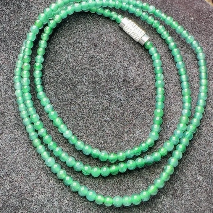 翡翠未镶嵌颈饰天然A货508