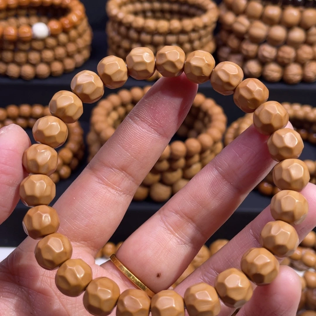 猴头核桃吊坠黑金无相9.5mm全品