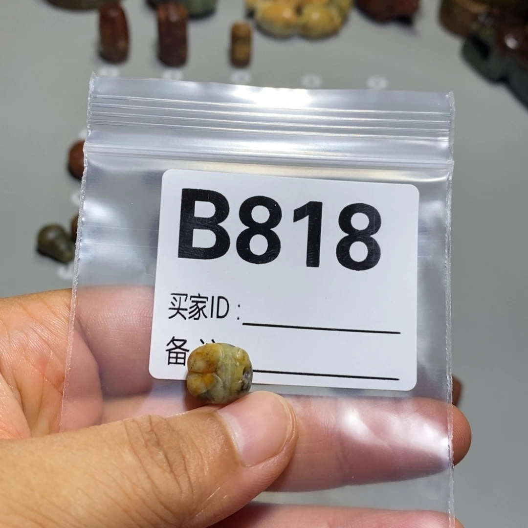 岫岩河磨玉（透闪石质玉）未镶嵌颈饰琪**胜