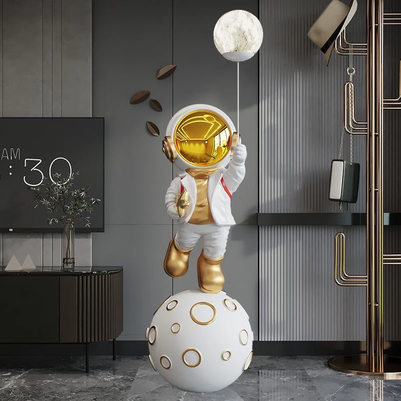 新太空人宇航员落地大摆件电视柜旁高端大气乔迁礼品工艺品装饰品
