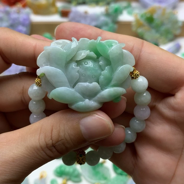 颈饰未镶嵌翡翠翡翠