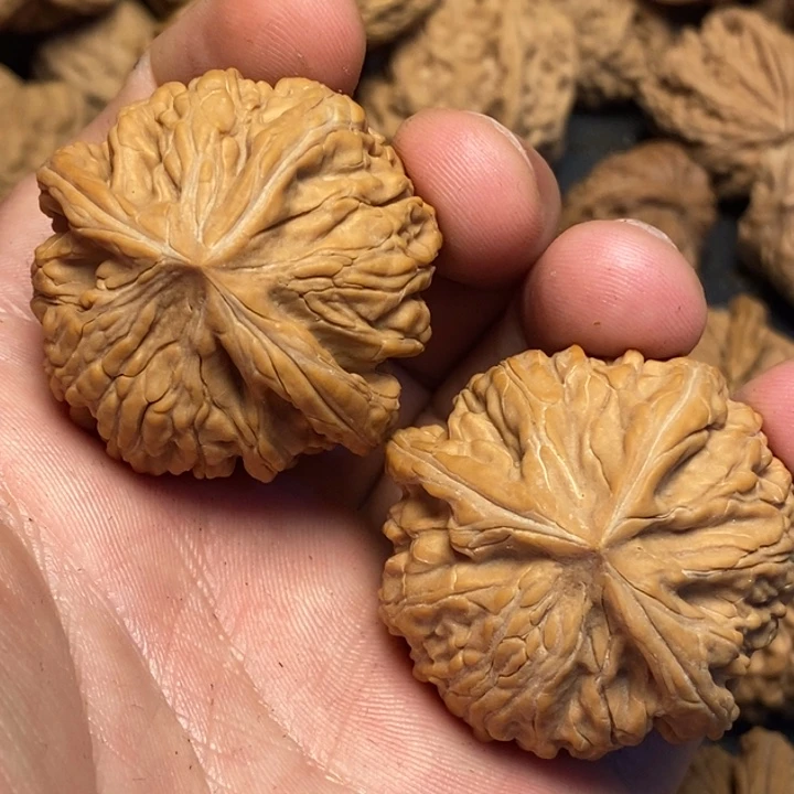 文玩核桃吊坠活***。文玩核桃异形单只