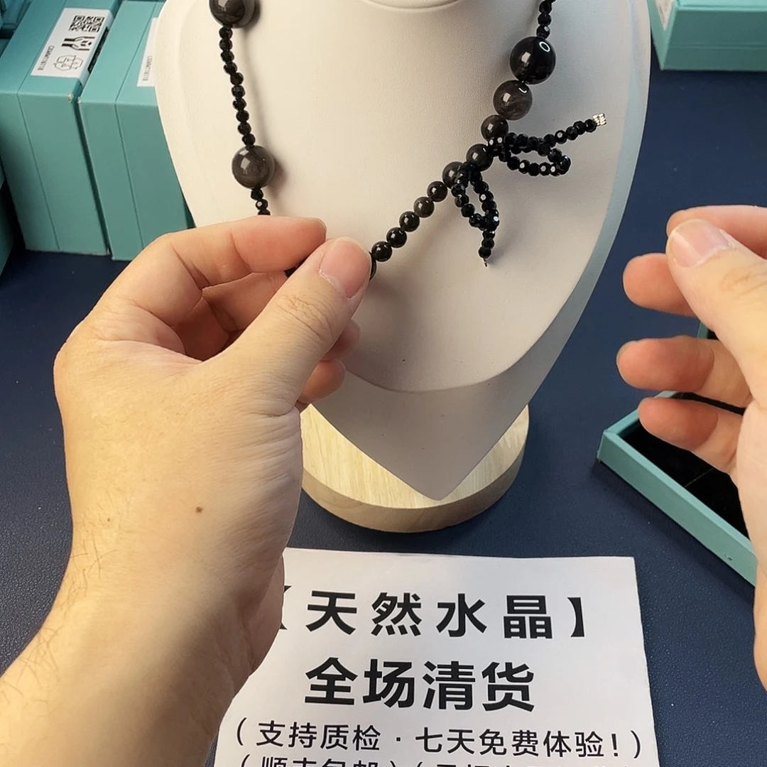 水晶手链银S925镶嵌