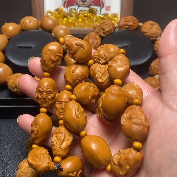 橄榄核手串/手链十八罗汉脖挂