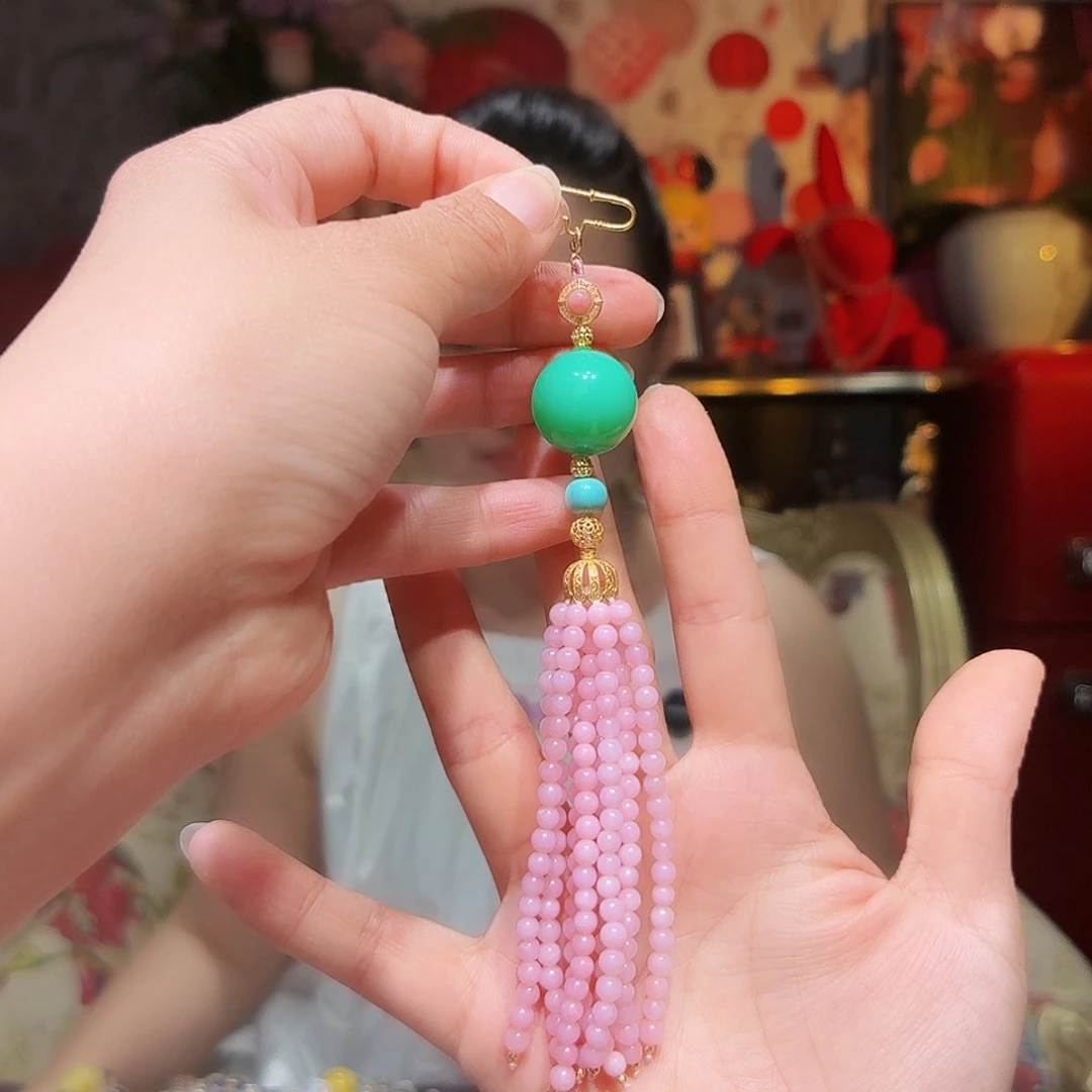 欧泊18K金镶嵌挂件挂件