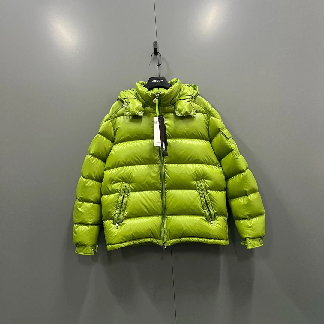 99新 MONCLER (ll) maya系列 绿色羽绒服 6码/609748
