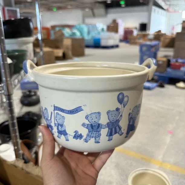 景德镇珍宝砂锅2014翘耳小熊