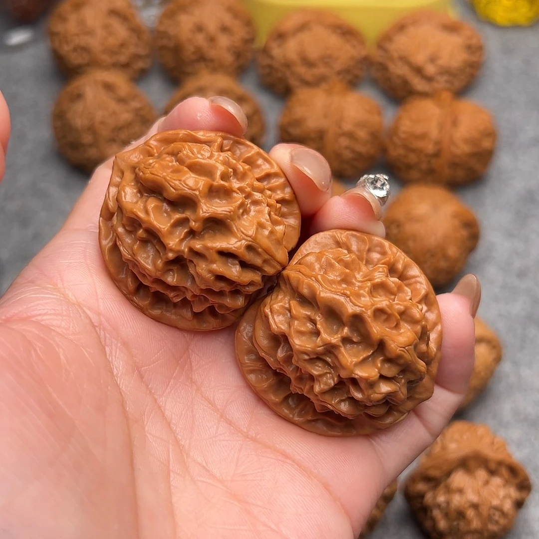 把件文玩核桃精品福利太行山龙鳞狮子头40全品毕业款
