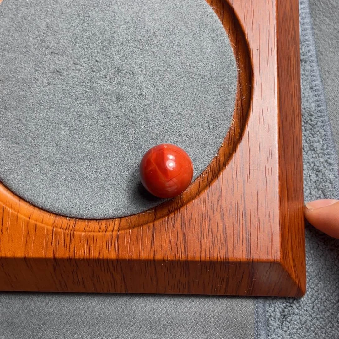 南红玛瑙15加单珠一颗拆单未镶嵌出**张