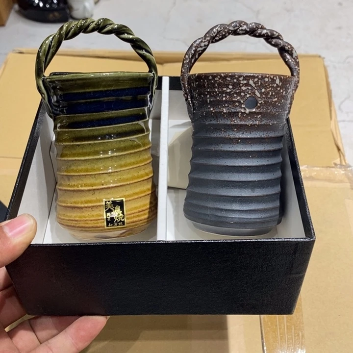 日本淘器花瓶大漏