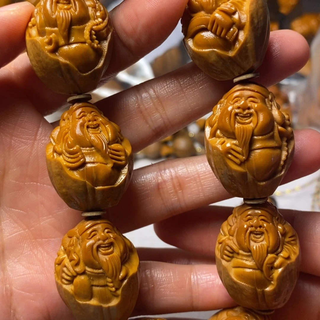 橄榄核手串/手链Y*包衣财神