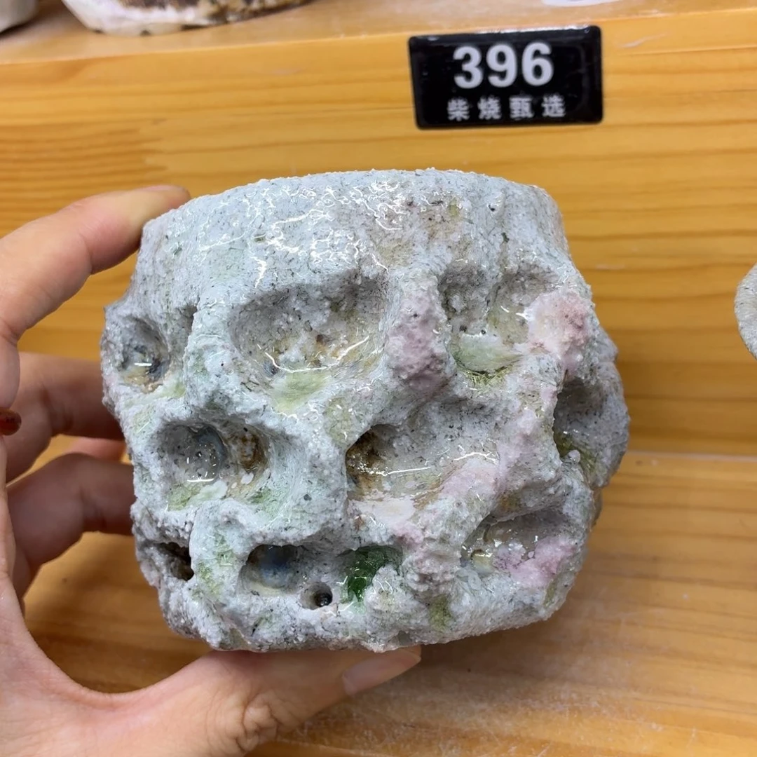 陶园柴烧精品高货390底部打磨