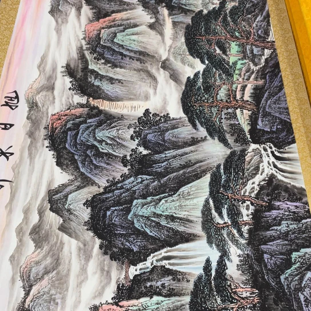 国画老师手笔手绘作品图N
