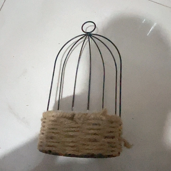 铁艺园艺柳编花插微瑕