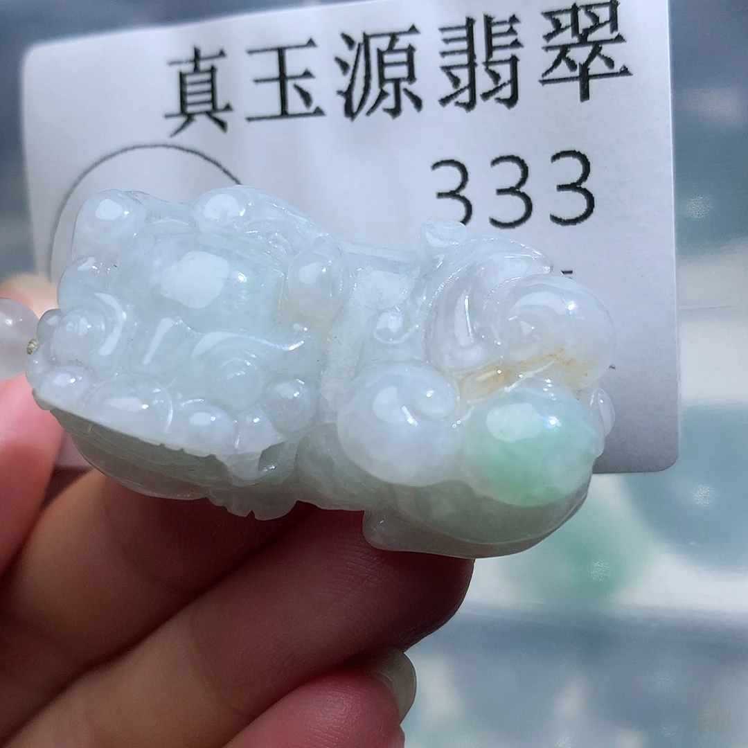翡翠未镶嵌颈饰333