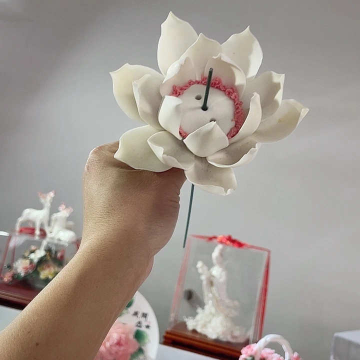 瓷片德化工厂陶瓷手工捏花