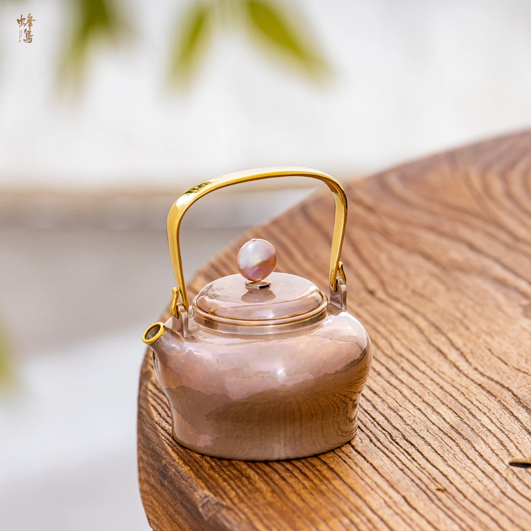 蜂鸟工坊 茶家 珍珠紫皮提梁壶（小号） CJZPA1127