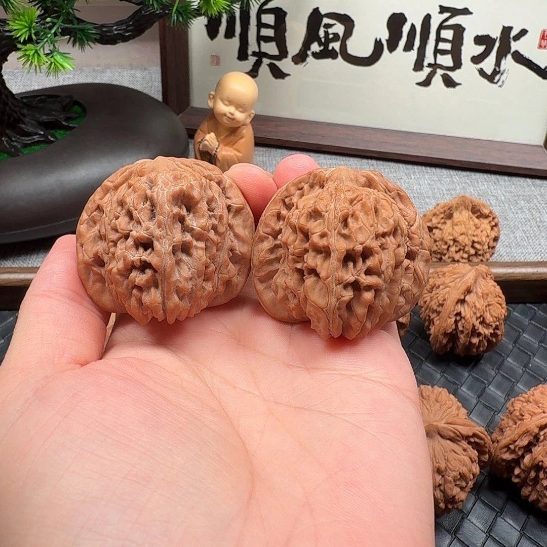 把件文玩核桃四座楼43.5