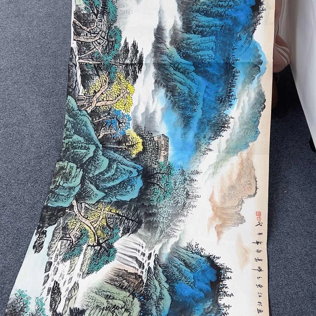 国画事事顺心如意万事如意